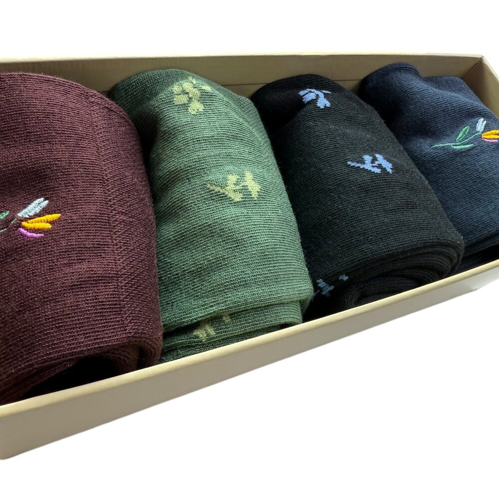 New in Box BOMBAS Sock Set 4 Pairs Size: Large *Womens 11-13 or Men's 9.5-13 - Picture 13 of 13